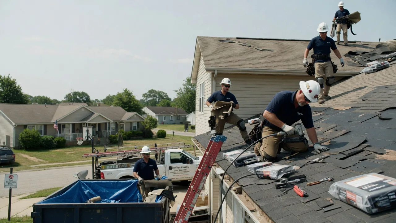 Roof Replacement in Wolcottville, IN near me
